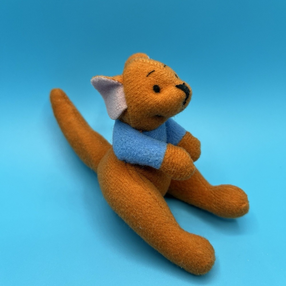 Winnie The Pooh Character Figure Baby Roo Kangaroo Tiny Plush‎  2.5 Inches Tall